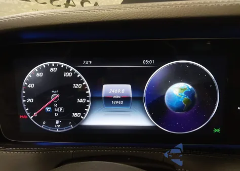 2018 Mercedes-Benz S 450 4Matic из США, поврежденный, VIN WDDUG6EB3JA355434